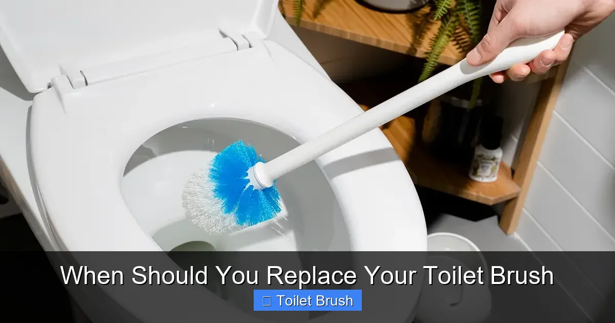 When Should You Replace Your Toilet Brush
