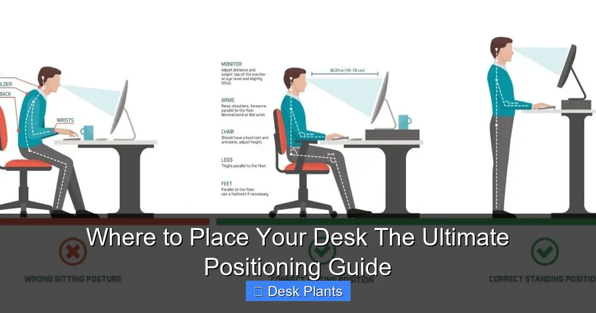 Where to Place Your Desk The Ultimate Positioning Guide