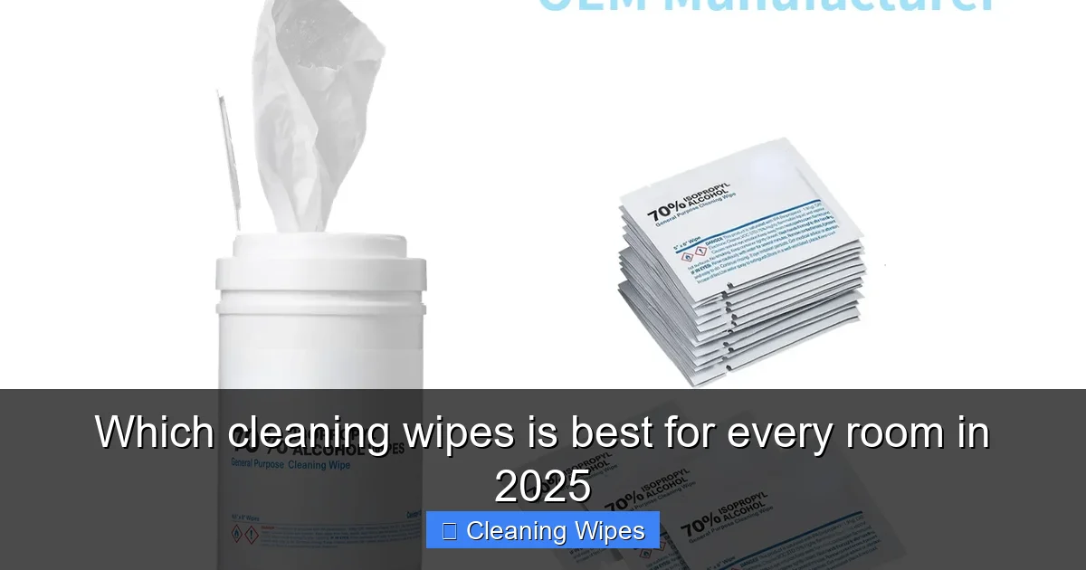 Which cleaning wipes is best for every room in 2025