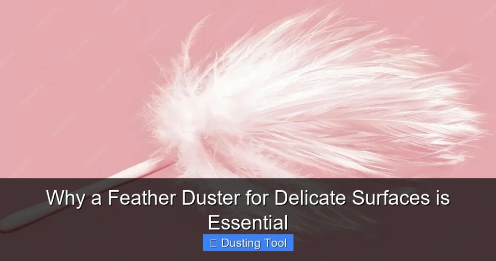 Why a Feather Duster for Delicate Surfaces is Essential