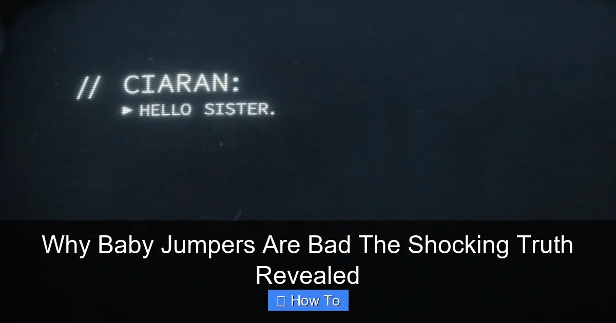 Why Baby Jumpers Are Bad The Shocking Truth Revealed