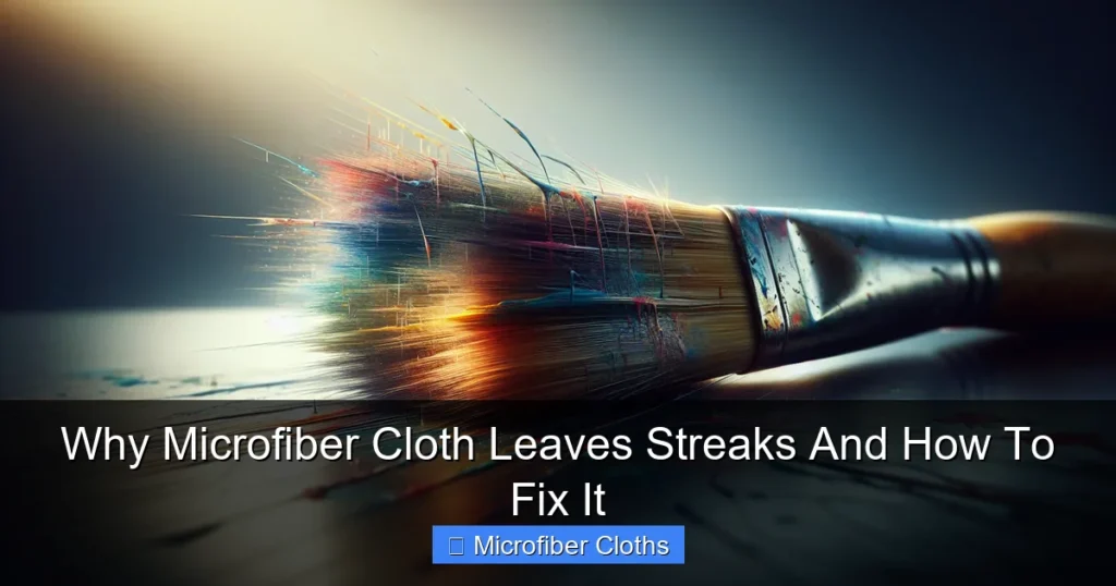 Why Microfiber Cloth Leaves Streaks And How To Fix It