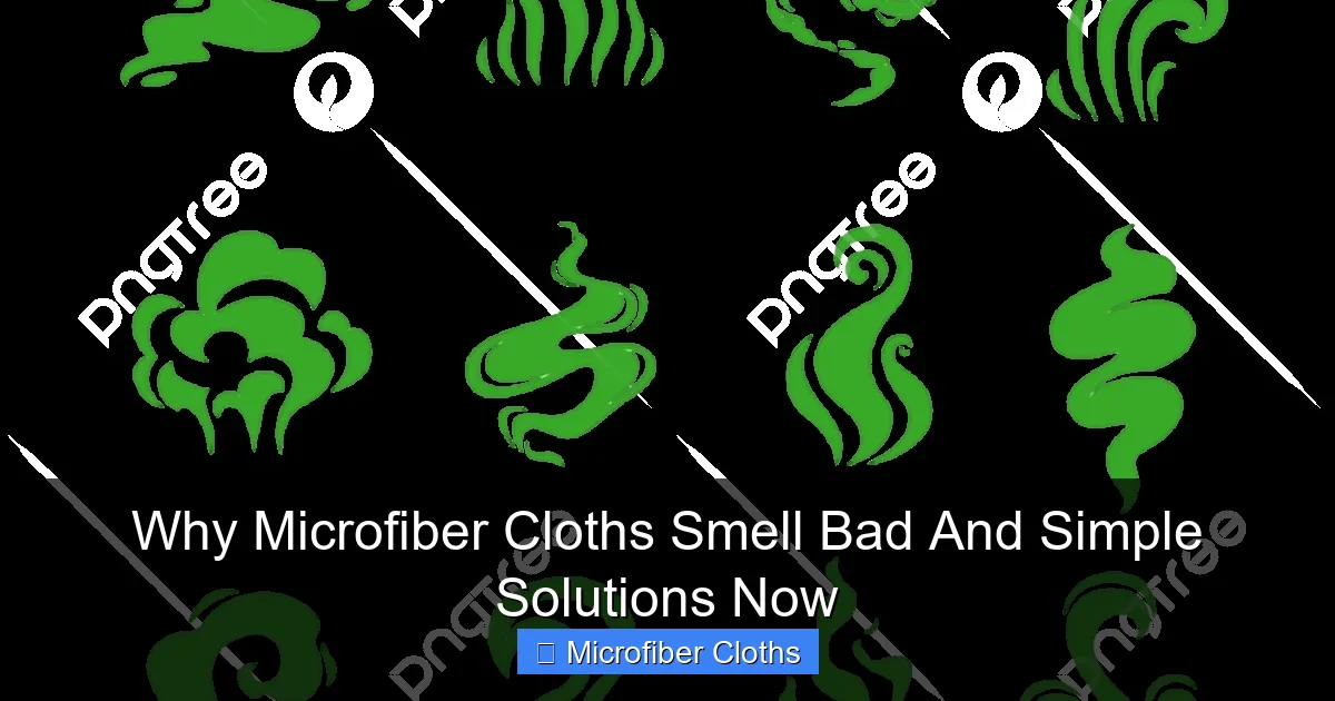 Why Microfiber Cloths Smell Bad And Simple Solutions Now