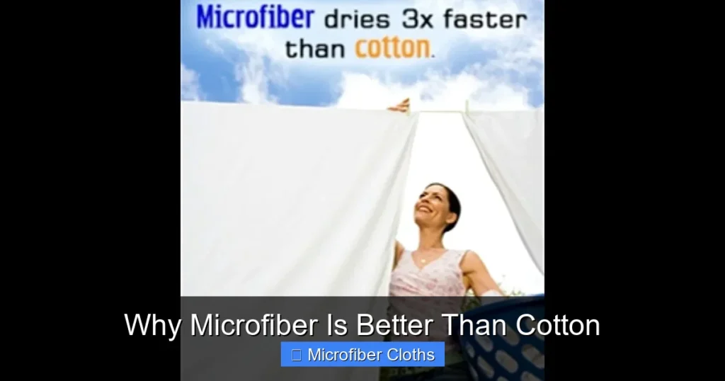 Why Microfiber Is Better Than Cotton