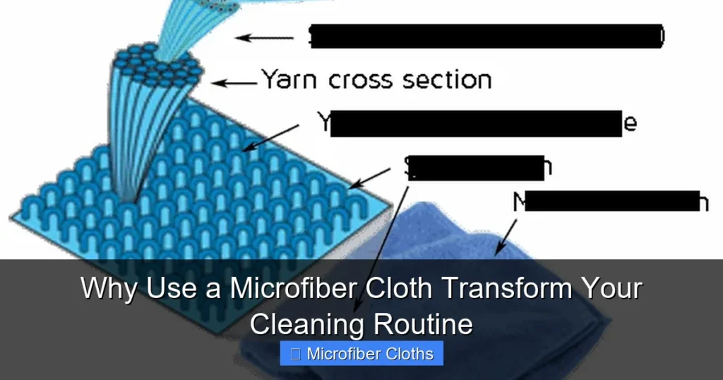 Why Use a Microfiber Cloth Transform Your Cleaning Routine