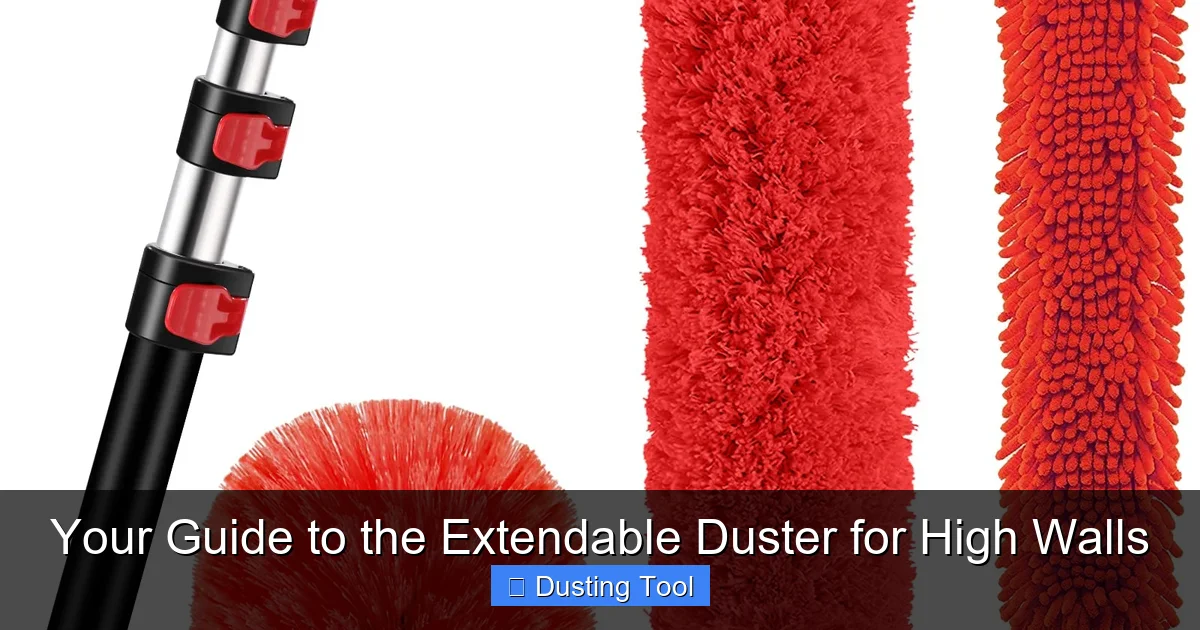 Your Guide to the Extendable Duster for High Walls